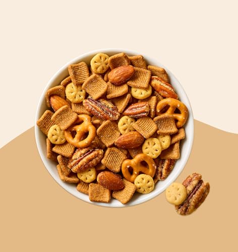 Image of Catalina Crunch Protein Snack Mix, Honey Mustard, 5.25 oz Bag (Pack of 4)