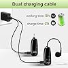 XIAOKOA Wireless Microphone,UHF Wireless Headset Microphones Rechargeable with Digital Display,Voice Amplifier Speakers Head Mic for Fitness Instructor/Tour Guide/Dance Instructors #5