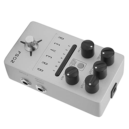 Gaeirt Pédale d’effet stéréophonique, pédale d’effet de Guitare électrique DC9V léger 7 réverbération Classique pour la Classe de Musique - Les Beatles, Paul McCartney, John Lennon, RIngo Starr, George Harrison Gaeirt Pédale d'effet stéréophonique, pédale d'effet de Guitare électrique DC9V léger 7 réverbération Classique pour la Classe de Musique – Image 4