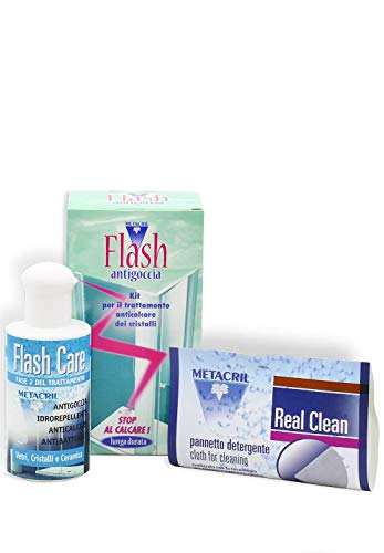 Tratamiento antical impermeable de larga duración para cristales - Flash Care Kit Cover