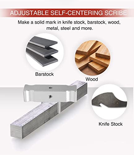 Gabarit de griffonnage sixcow en aluminium pour bois et métal - 3