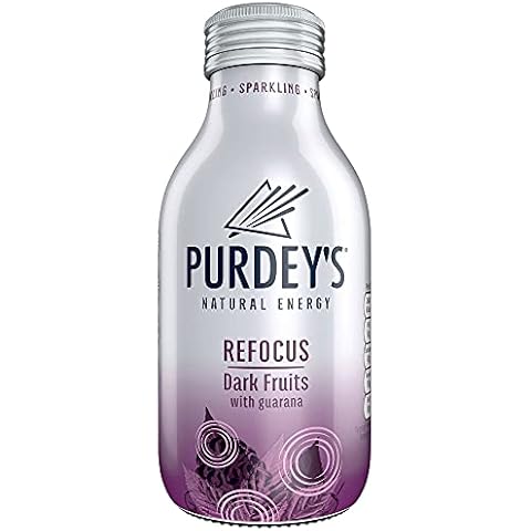 Purdey's Refocus Dark Fruits Natural Energy Drink - 12x330ml Cover