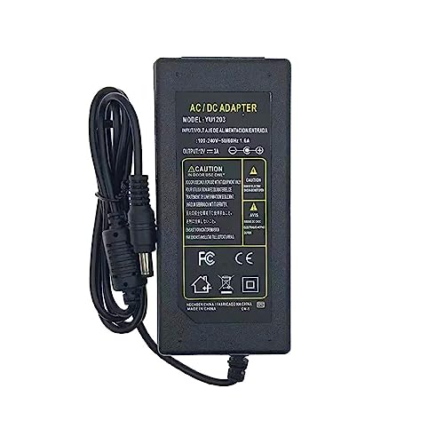Adaptador de corriente 12V 3A con display LED miniatura 6