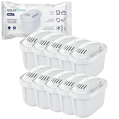 Aquafloow Wasserfilter kartuschen kompatibel mit BRITA Maxtra+, Style, Marella, Elemaris, XL, Fun - 12er Pack Cover