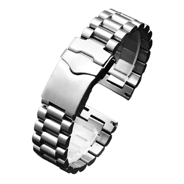 Bracelet de sport en acier inoxydable adaptable montre Tag Heuer 22mm 20mm