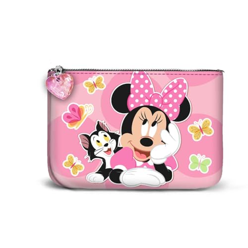 Disney Minnie Maus Kitten-Kleines Quadratisches Geldbörse, Rosa, 13 x 10 cm