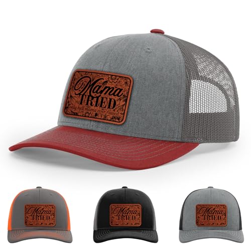 Mama Tried, Only Hell Mama Ever Raised, Western Floral, Country Girl Hat