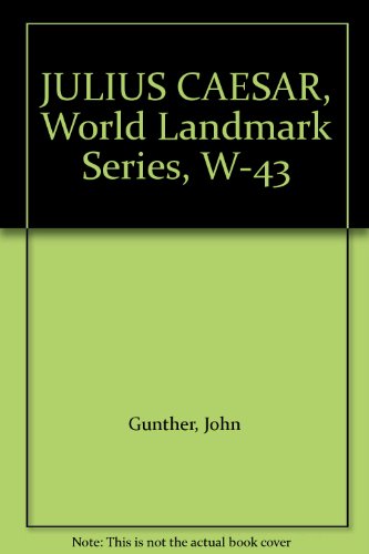 Julius Caesar (Landmark Series, #W-43) [Unknown] B002KAQ8EA Book Cover