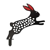 🐇 Dekorativ: Der Gartenstecker bereichert Garten, Beet, Kräutergarten, einfach in den Rasen oder zwischen Pflanzen stecken