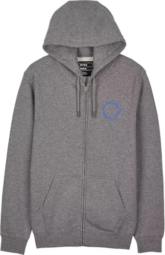 Maillot de survêtement Fox zip heather graphite XL pour le sport et le quotidien