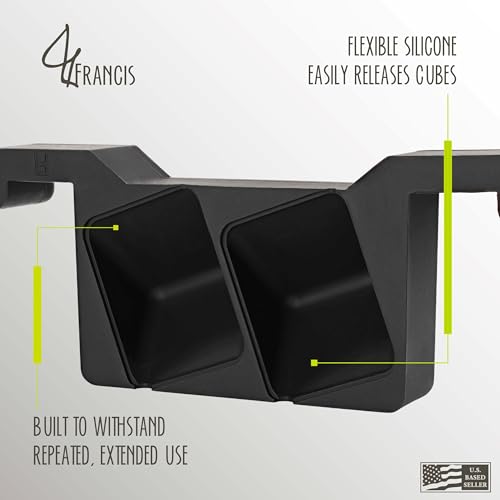 Molde de silicona para cubos de hielo cuadrados miniatura 4