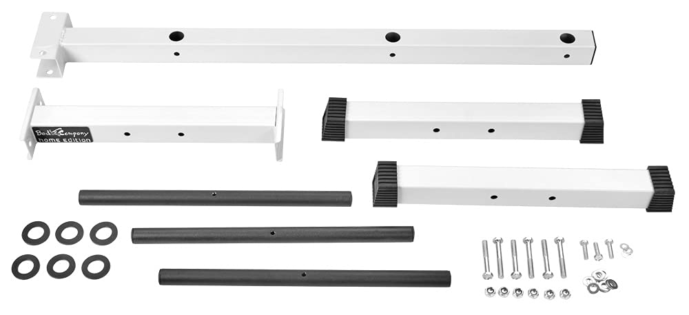 Bad Company BCA-98 - Soporte para discos de pesas con 6 soportes para discos de pesas de 30/31 mm (6 soportes para discos de pesas de 30/31 mm, capacidad de carga máxima de 200 kg)
