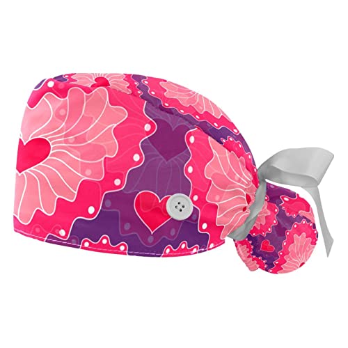 Chapeaux bouffants roses JDEZ pour un quotidien professionnel agréable et coloré