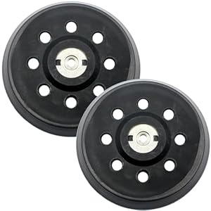 2x Klett Schleifteller Stützteller Haftteller 125mm für Metabo SXE 325 425 Intec ersetzt 631220000