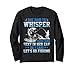 Ha detto Whisper Qualcosa Sexy Divertente Pesca Vintage Maglia a Manica