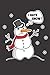 Produktbild I hate Snow: snowman wintertime contradiction | 6x9 - Dot Grid 120 pages | notebook | diary | daily planner | weekly planner | planner | gift