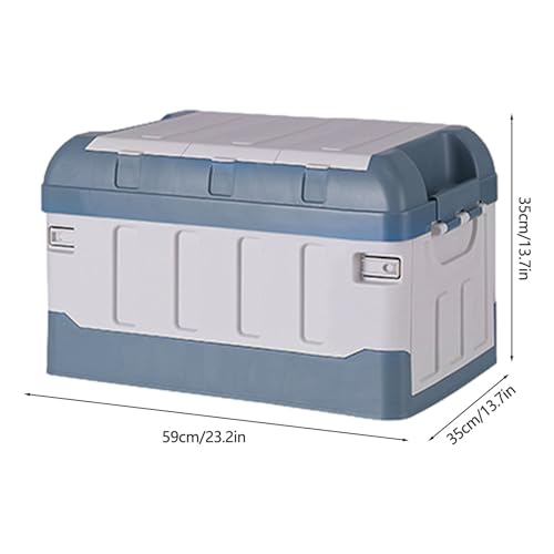 Boîte de rangement pliable multifonction de capacité Teksome pour camping - 6