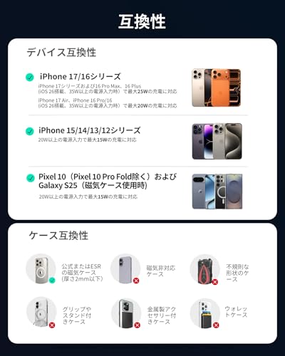 undefined ESR OmniLock Qi2.2認証 25W充電 magsafe 車載ホルダー【冷却機能付き CryoBoost搭載】2025新登場 高速充電 改良クリップ 損傷防止ロック スマホホルダー 車 スマホ冷却 360°回転可能 自由調節 車載スマホホルダー 高級合金素材 安定性拔群 マグネット いphone17 iPhone16 シリーズ( iOS 26バージョン以降) の商品画像 8