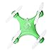 Cheerson CX-10 4CH 2.4GHz 6 Axis Gyro LED Rechargeable Mini Nano RC UFO Quadcopter - Green
