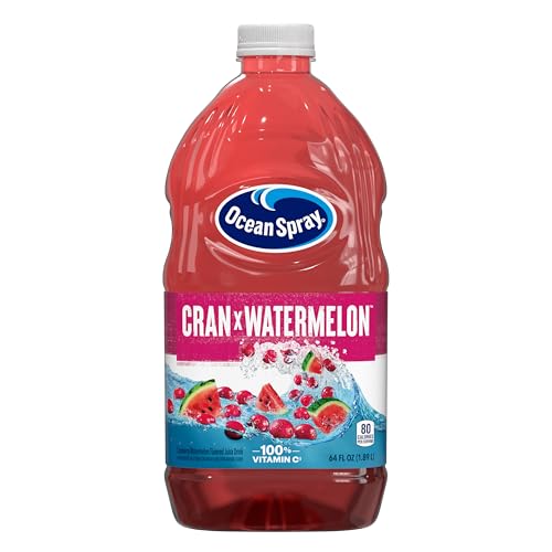Image of Ocean Spray Cran-Watermelon Cranberry Watermelon Juice Drink, 64 Fl Oz Bottle