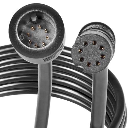 Image of Bonbo 000-14414-001 Extension Cable 10' for Lowrance TripleShot /SplitShot Transducer for Lowrance HOOK2 Series Fishfinder (10FT)
