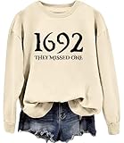Photo Gallery 1692 they missed one felpa salem halloween felpe donna witch hoodie, khika-1, xl Photo Gallery 1692 they missed one felpa salem halloween felpe donna witch hoodie, khika-1, xl