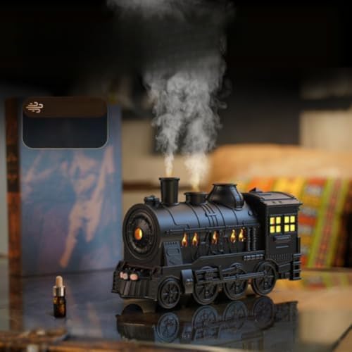 Diffuseur train de 300 ml à brume froide avec télécommande pour maison et bureau - 3
