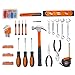 CARTMAN 152-Piece Basic Household Hand Tool Set,with Toolbox Storage Case, All Purpose Home Tool Kit Includes Essential Tools for Office College Repairs Orange