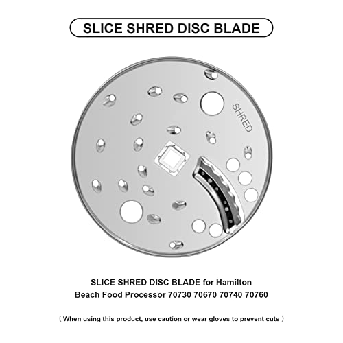 Slice Shred Disc Blade For Hamilton Beach Food Processor 70730 70670 70740 70760 #TOP5