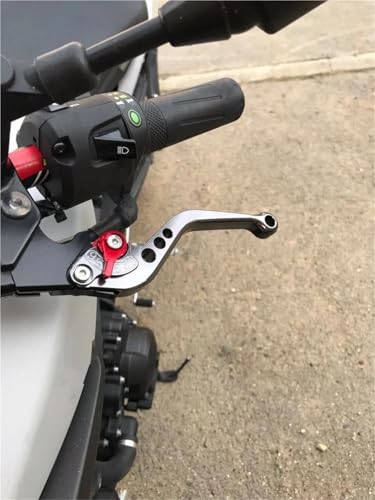 Leviers de remplacement réglables jaune pour guidon PCX 2010-2020