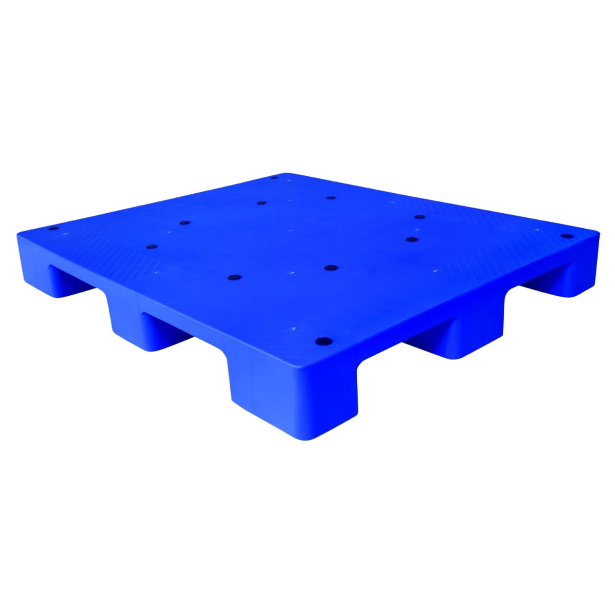 SE Flat Top Stackable Plastic Pallet, Model PS007, 1200x1000x135mm, Pack of 1 (Blue)