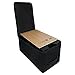 Clapbox Cajon Bag - Universal Size for all Cajons, 10 mm Padding (H:50cm W:30cm L:30cm) - Standard Size, Cajon Gig Bag with Carry Handle and Shoulder Straps