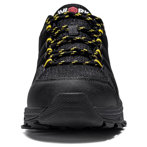 Image of LARNMERN Non Slip Work Boots for Mens Waterproof Chef Shoes