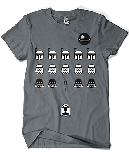 Camisetas La Colmena 1349-Maglietta Space Wars (Karlangas)