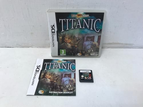 Hidden Mysteries Titanic sur Nintendo DS jeu d'enquête import anglais