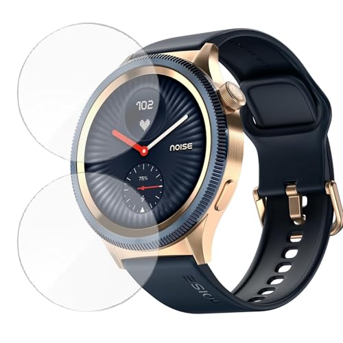 Image of 2 Pack| Smartwatch Screen Protector for Noise Halo 2 |1.43 inch| | Flexible TPU Film, 9H Scratch Resistant, Bubble Free Installation - Not Tempered Glass