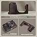 MUZIRI KINOKOO Fuji X100VI Half Case, Premium Genuine Leather Protective Cover Compatible for Fujifilm X100VI/X100 VI Digital Camera - with Battery Compartment and Hand Grip Design - Coffee