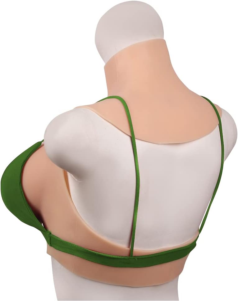 YIQI silicone fake breast fake breast Crossdresser for Crossdresser Mastectomy Drag Queen C-H cup