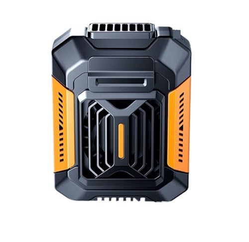 Ventilador de cintura recargable USB portátil con clip multiusos manos libres