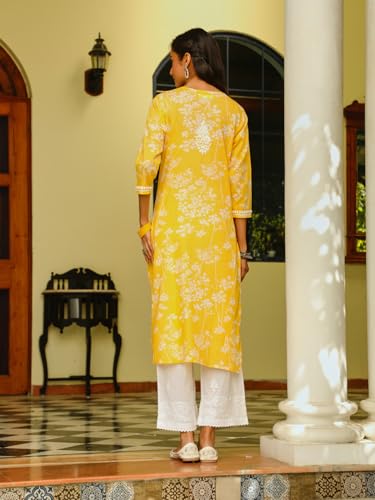 Image of Zainab Mulmul Straight Kurta |Chikankari | Chikankari Kurta | Chikankari Short Kurti | Lucknowi Chikankari Kurti (WL155-P)