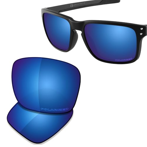 Image of SAUCER Premium Replacement Lenses for Oakley Holbrook Mix OO9384 | OO9385 | UV400 Protection, Anti-Scratch, Precise Fit
