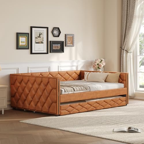 Merax Full Size Upholstered