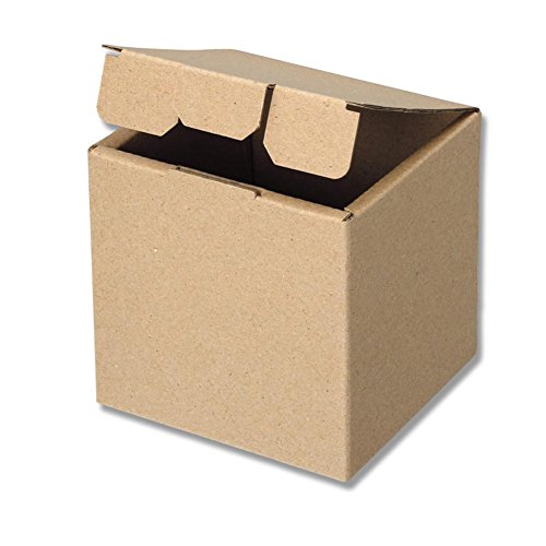 ヘイコー 箱 ダンボール ナチュラルボックス Z-106 8x8x8cm 10枚