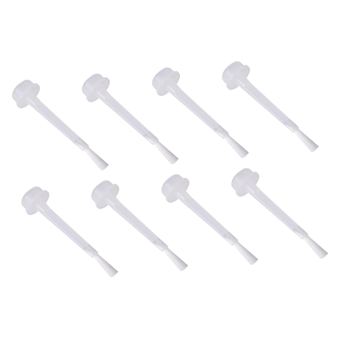 FRCOLOR 3 Set Da 100 Pezzi Di Pennelli Per Immersione Per Unghie Pennelli Per Liquidi Di Ricambio Per Smalto Bianco Per Nail Art Efficiente