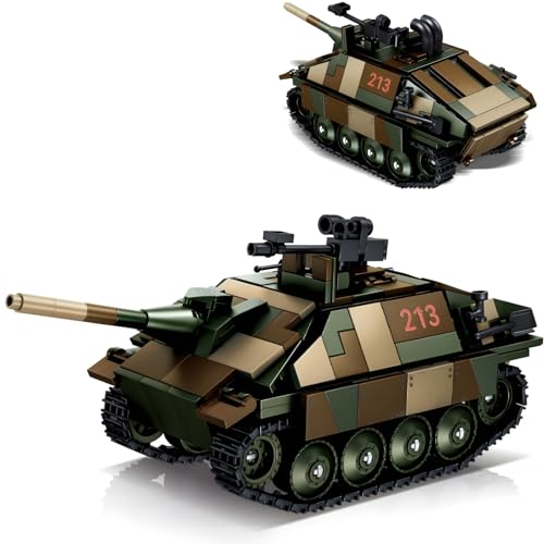 Ebortsin Technik Militär Panzer Bausteine Set, 476+ Teile...