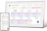 10.1 Inch Digital Calendar & Chore Chart, 32GB Smart Interactive Touchscreen Display, Family Calendar with Smart Sync App, Digital Wall Calendar, Switchable Photo Frame & Meal Planner