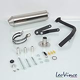 Tubo de Escape Tubo de Escape LEOVINCE Scooter Kymco 50 Vitalidad 4T 7470 Nuevo