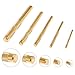 Generic 5 Piece Brass Drift Punch Set，Hand Tool Punches,Tools for Home use, 5/8in,1/4in,3/4in, 1/2in, 3/8 in,25073 25074 25075 25076 25077 Replace 67003, JJ777-3