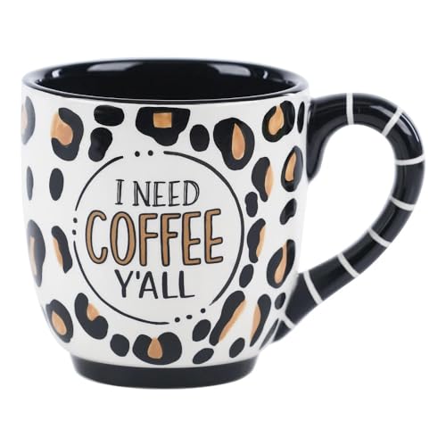 Taza Jumbo Cerámica 16oz Estilo Cheetah miniatura 1