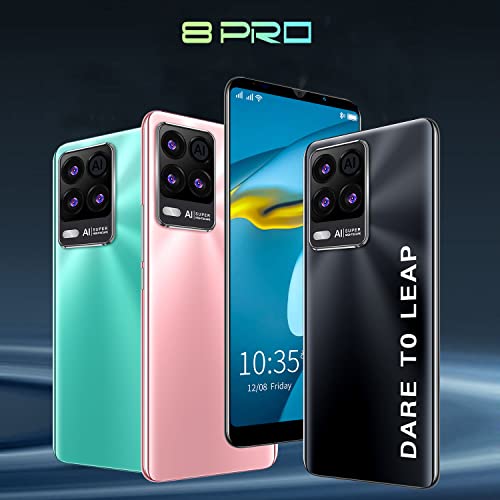 SnHey Cheap Mobile Phone, Android SmartPhone, 5.0 inch IPS Display, 3G Dual SIM Unlocked, Bluetooth/WIFI/GPS Dual Camera Basic Cell Phones (8Pro-Black) - Image 5